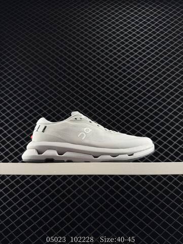 On Running Cloudzone ME10100264 Light Grey White EU 40-45 Running Shoe Running Sneakers - Men's (BS-85580)