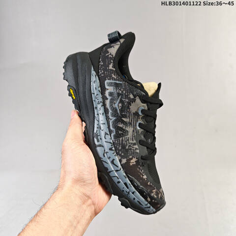 HOKA ONE ONE Speedgoat 6 Black Grey EU 36-45 Trail Shoe Trail Running Sneakers - Unisex (BS-69454)