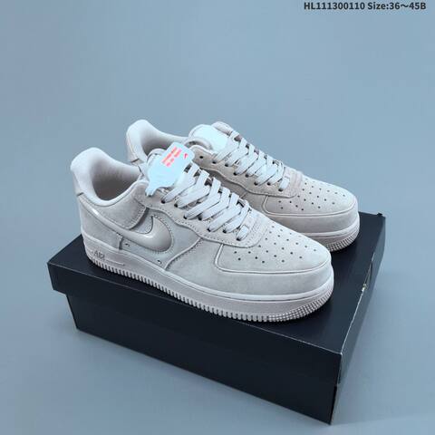 Nike Air Force 1 07 Light Beige Off White EU 36-45 Sneaker - Unisex (BS-62085)
