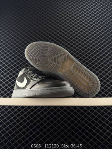 Jordan Air Jordan 1 Low SE Black Light Grey Translucent Brown EU 36-45 Sneaker - Unisex (BS-81253)