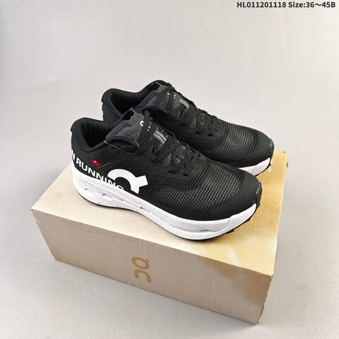 On Cloudultra 3 Black White EU 36-45 Trail Shoe Trail Running Sneakers - Unisex (BS-69807)