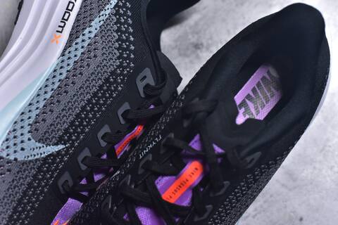 Nike REACTX PEGASUS Plus Next Nature Black Purple Light Blue Orange White Running Shoe (BS-59559)