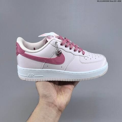 Nike Air Force 1 07 Light Pink Dark Pink White EU 35-45 Sneaker - Unisex (BS-61423)