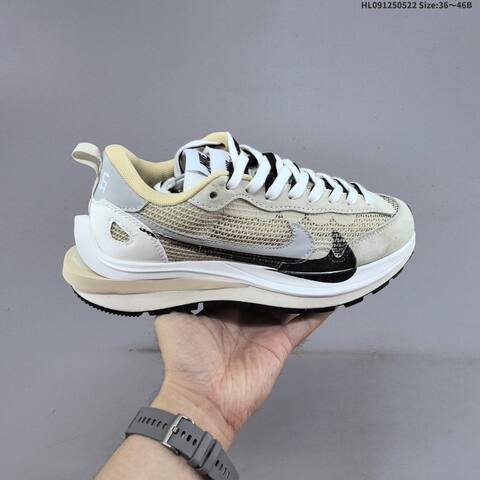 Nike Vaporwaffle Sacai Beige White Grey Black Cream EU 36-46 Sneaker - Unisex (BS-60218)