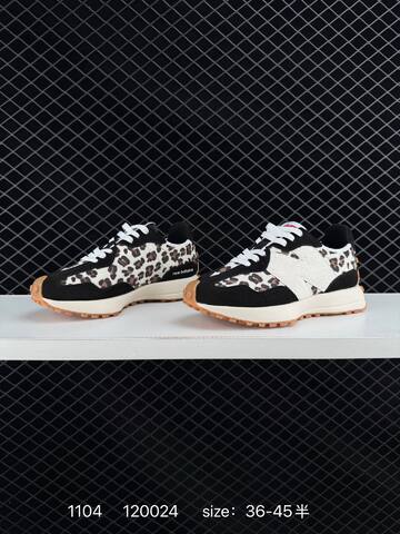 New Balance 327 Black White Brown Leopard Gum EU 36-45 Sneaker - Unisex (BS-82628)