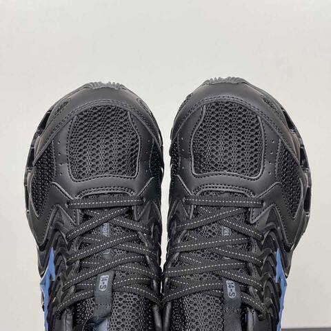 Mizuno Wave Prophecy LS Black Blue 270 9 Running Shoe Running Sneakers (BS-86780)