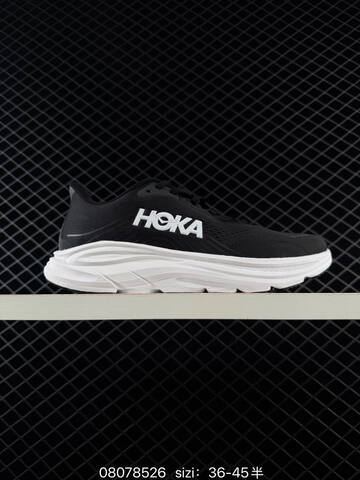 HOKA ONE ONE Clifton 9 Black White EU 36-45 Running Shoe Running Sneakers - Unisex (BS-86127)