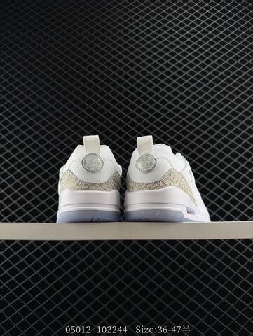 Jordan Air Jordan Spizike Low FQ1759-102 White Light Silver Ice Blue EU 36-47 Basketball Shoe - Unisex (BS-81388)
