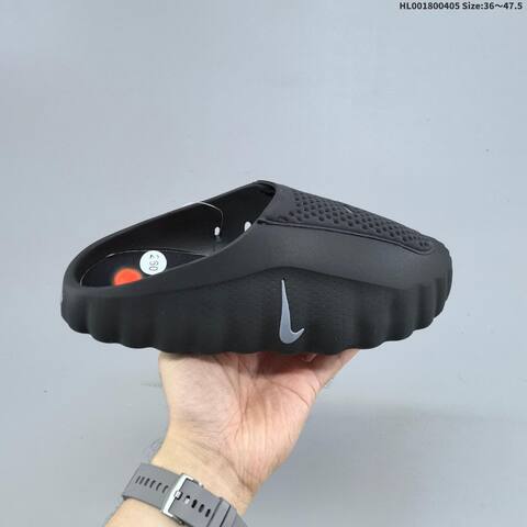 Nike Mind 001 Black Grey EU 36-47 5 Slides - Unisex (BS-60923)