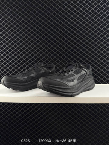 HOKA ONE ONE Clifton 9 Triple Black EU 36-45 Running Shoe Running Sneakers - Unisex (BS-86471)