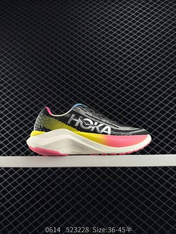 HOKA ONE ONE Mach X Black White Yellow Pink Blue EU 36-45 Running Shoe Running Sneakers - Unisex (BS-86599)