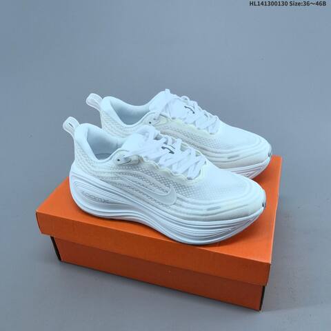 Nike Vomero Plus ReactX Air Zoom White Light Pink Rose Gold Silver EU 36-46 Running Shoe - Unisex (BS-61649)