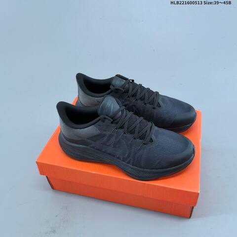 Nike Air Zoom Winflo 8 Black Dark Grey Red White EU 39-45 Running Shoe - Unisex (BS-60349)