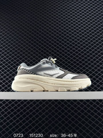 HOKA ONE ONE Other HOKA ONE Ortholite HO AAA Quality Replica High-end Men s And Women s Fashion Sports Running And Basketball Shoes Up To 95 Off Retail During The Current Promotion Grey Off White EU 36-45 Running Shoe Running Sneakers (BS-86541)