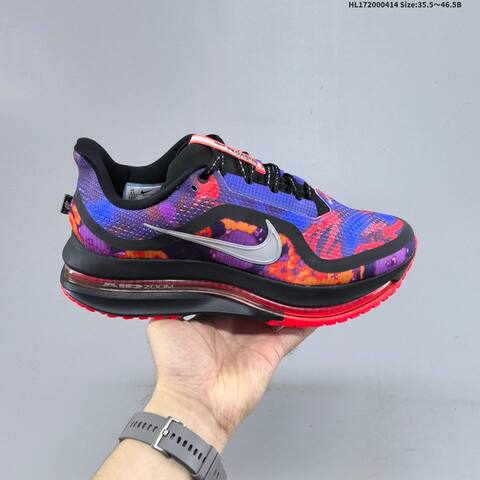 Nike Air Zoom Pegasus Premium Purple Blue Red Black Silver EU 35 5-46 5 Running Shoe - Unisex (BS-60738)