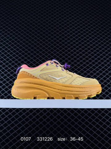 HOKA ONE ONE Other HOKA ONE Ortholite HO Premium Replica High-end Men s And Women s Fashion Sports Running And Basketball Shoes Up To 95 Off Retail During The Current Promotion Beige Orange Pink Purple Yellow EU 36-45 Running Shoe Running Sneakers (BS-86330)