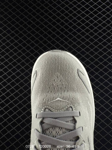 HOKA ONE ONE Clifton 10 Light Grey White EU 36-45 Running Shoe Running Sneakers - Unisex (BS-86526)