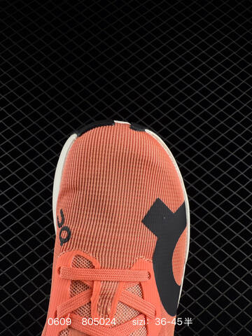 On Cloudboom Strike Coral Orange White Black EU 36-45 Running Shoe Running Sneakers - Unisex (BS-85181)