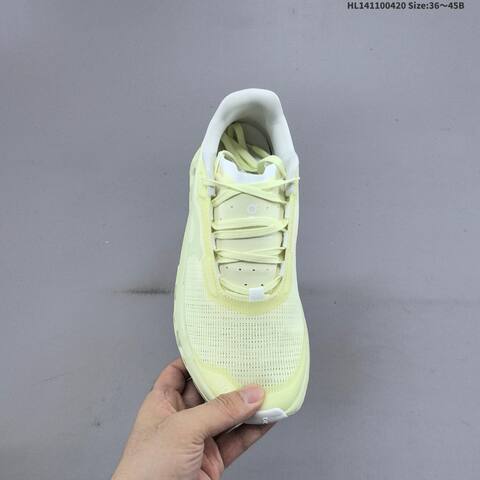 On Cloudmonster Void Pale Yellow White EU 36-45 Running Shoe Running Sneakers - Unisex (BS-69593)