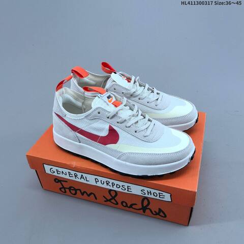 Nike Tom Sachs x Nike Craft General Purpose Shoe White Red Orange Black EU 36-45 Sneaker - Unisex (BS-61281)