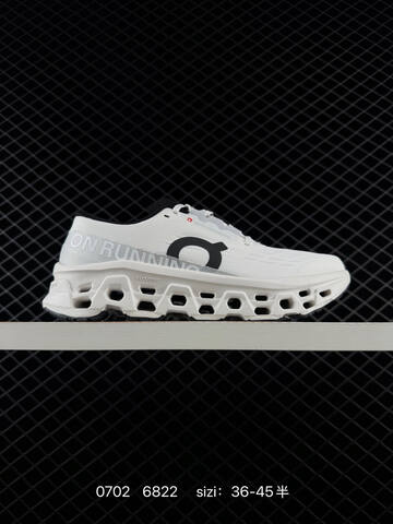 On Cloudmonster White Black EU 36-45 Running Shoe Running Sneakers - Unisex (BS-85089)
