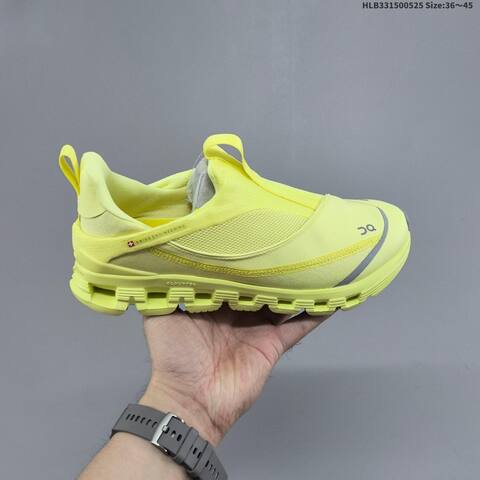 On Cloud X4 Neon Yellow Grey EU 36-45 Running Shoe Running Sneakers - Unisex (BS-69520)
