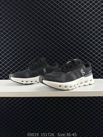 On Cloudrunner 2 Black White EU 36-45 Running Shoe Running Sneakers - Unisex (BS-85585)