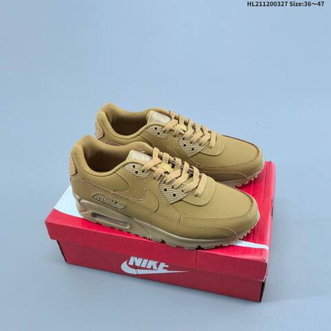 Nike Air Max 90 Wheat Sail Brown Gum EU 36-47 Sneaker - Unisex (BS-61101)