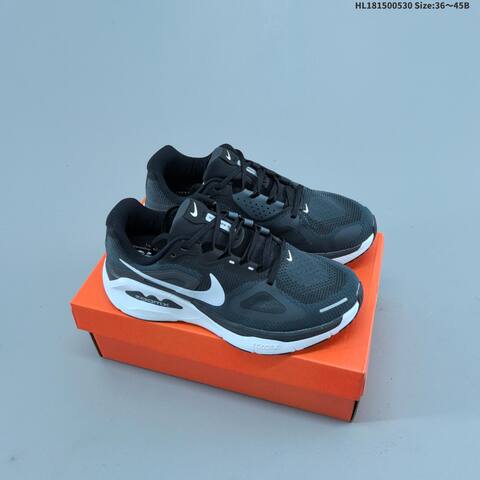 Nike Structure Plus ReactX Air Zoom Black White EU 36-45 Running Shoe - Unisex (BS-60056)
