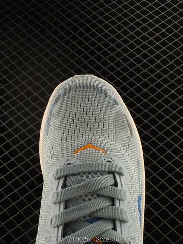 HOKA ONE ONE Bondi 9 Light Grey Blue Orange EU 36-45 Running Shoe Running Sneakers - Unisex (BS-86647)