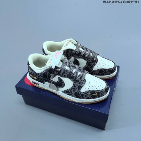 Nike Dunk SB Low Beige Black Purple Brown Green EU 36-45 Skate Shoe - Unisex (BS-60695)