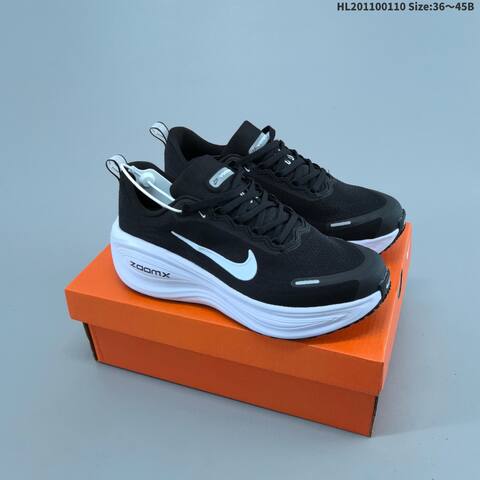 Nike Vomero Plus ReactX Air Zoom ZoomX Black White Teal EU 36-45 Running Shoe - Unisex (BS-62099)