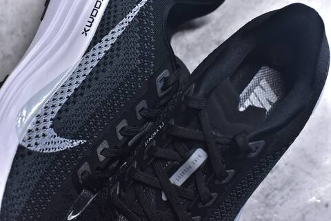 Nike REACTX PEGASUS Plus Next Nature Black White Silver Running Shoe (BS-59552)