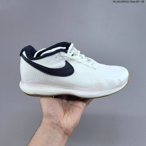 Nike Zoom Vapor Pro HC White Navy Gum White Light Grey EU 36-45 Tennis Shoe - Unisex (BS-61382)
