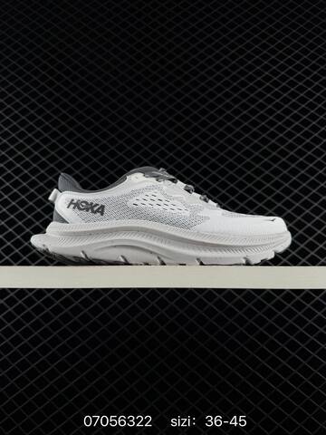 HOKA ONE ONE Kawana White Grey Dark Grey EU 36-45 Running Shoe Running Sneakers - Unisex (BS-86169)