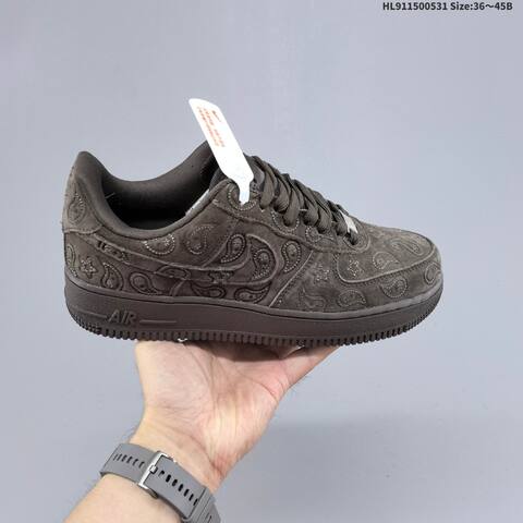 Nike Air Force 1 07 LV8 IU2363-200 Dark Brown EU 36-45 Sneaker - Unisex (BS-60038)