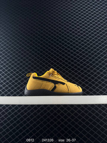 PUMA Speedcat Yellow Black EU 26-37 Sneaker - Women's (BS-82975)