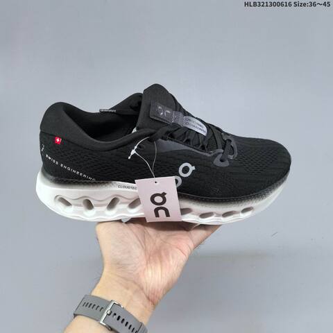 On Running Cloudsurfer Black White EU 36-45 Running Shoe Running Sneakers - Unisex (BS-69489)
