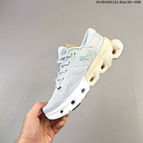 On Cloudflyer 5 Pale Blue White Cream Black EU 36-40 Running Shoe Running Sneakers - Unisex (BS-69792)