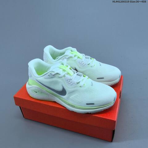 Nike Air Zoom Structure 26 White Neon Green Silver EU 36-45 Running Shoe - Unisex (BS-61247)