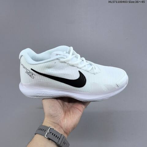 Nike Zoom Vapor Pro HC White Black EU 36-45 Tennis Shoe - Unisex (BS-60963)