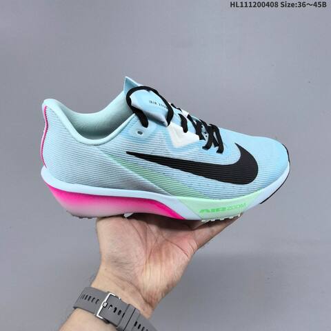 Nike Air Zoom Rival Fly 4 Light Blue Black Mint Pink EU 36-45 Running Shoe - Unisex (BS-60881)