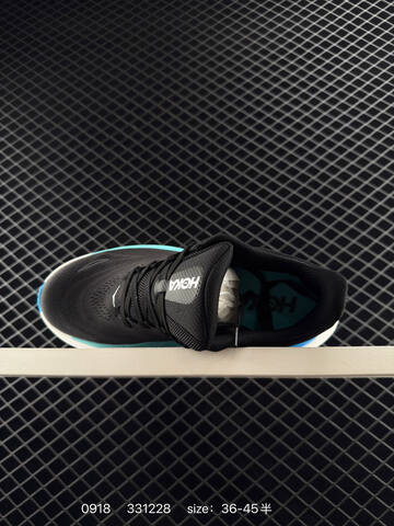 HOKA ONE ONE Bondi 8 Black Turquoise White Blue EU 36-45 Running Shoe Running Sneakers - Unisex (BS-86443)