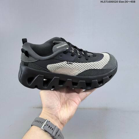 On Cloudswift K-Tech 2 Kith Black Grey Beige EU 36-45 Running Shoe Running Sneakers - Unisex (BS-69538)