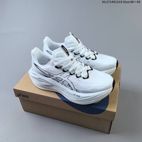 ASICS MEGABLAST FF Leap White Black EU 40-45 Running Shoe Running Sneakers - Men's (BS-69138)