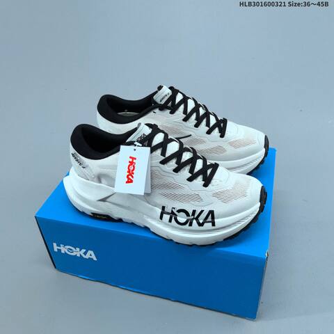 HOKA ONE ONE Mafate X 1162010 White Black EU 36-45 Trail Shoe Trail Running Sneakers - Unisex (BS-69376)