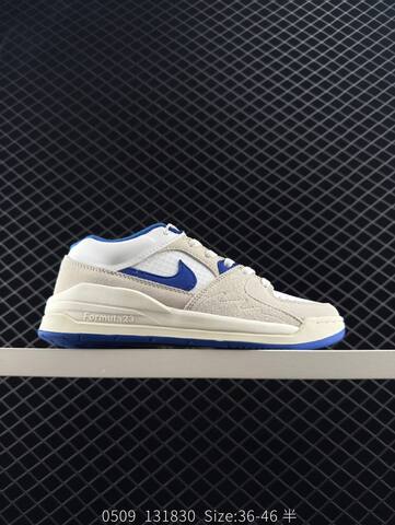 Jordan Air Jordan Stadium 90 White Beige Blue Black Dark Grey EU 36-46 Sneaker - Unisex (BS-81411)