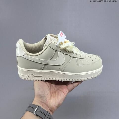 Nike Air Force 1 07 Light Beige Light Pink White EU 36 45 Sneaker EU 36-45 - Unisex (BS-60953)