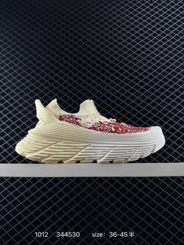 HOKA ONE ONE Restore TC Chukka Cream White Red EU 36-45 Running Shoe Running Sneakers - Unisex (BS-86428)