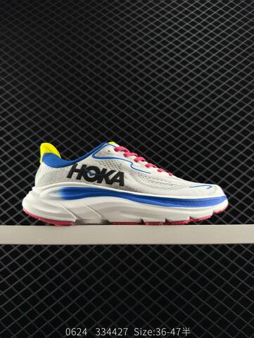 HOKA Clifton 10 White Blue Pink Yellow Black EU 36-47 Running Shoe Running Sneakers - Unisex (BS-86586)